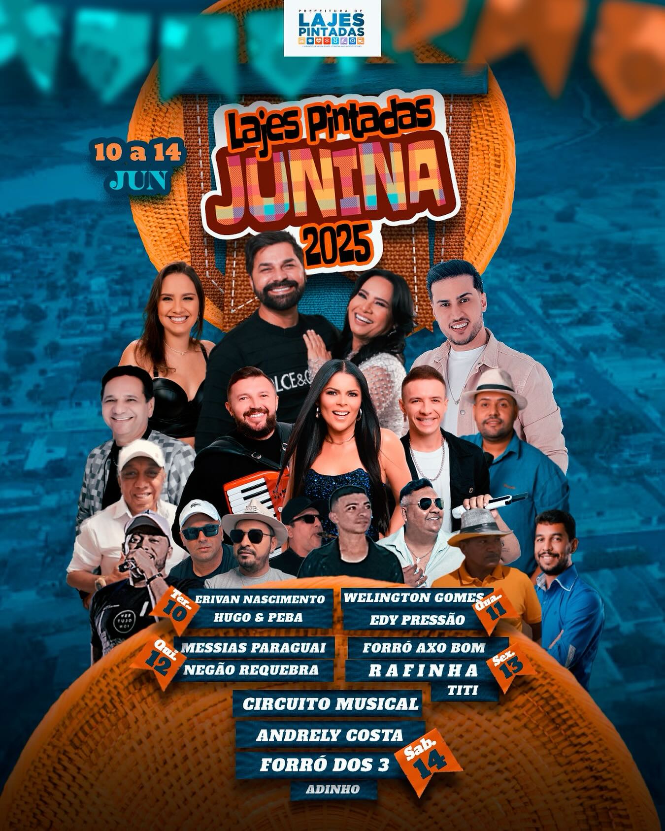 Lajes Pintadas Junina